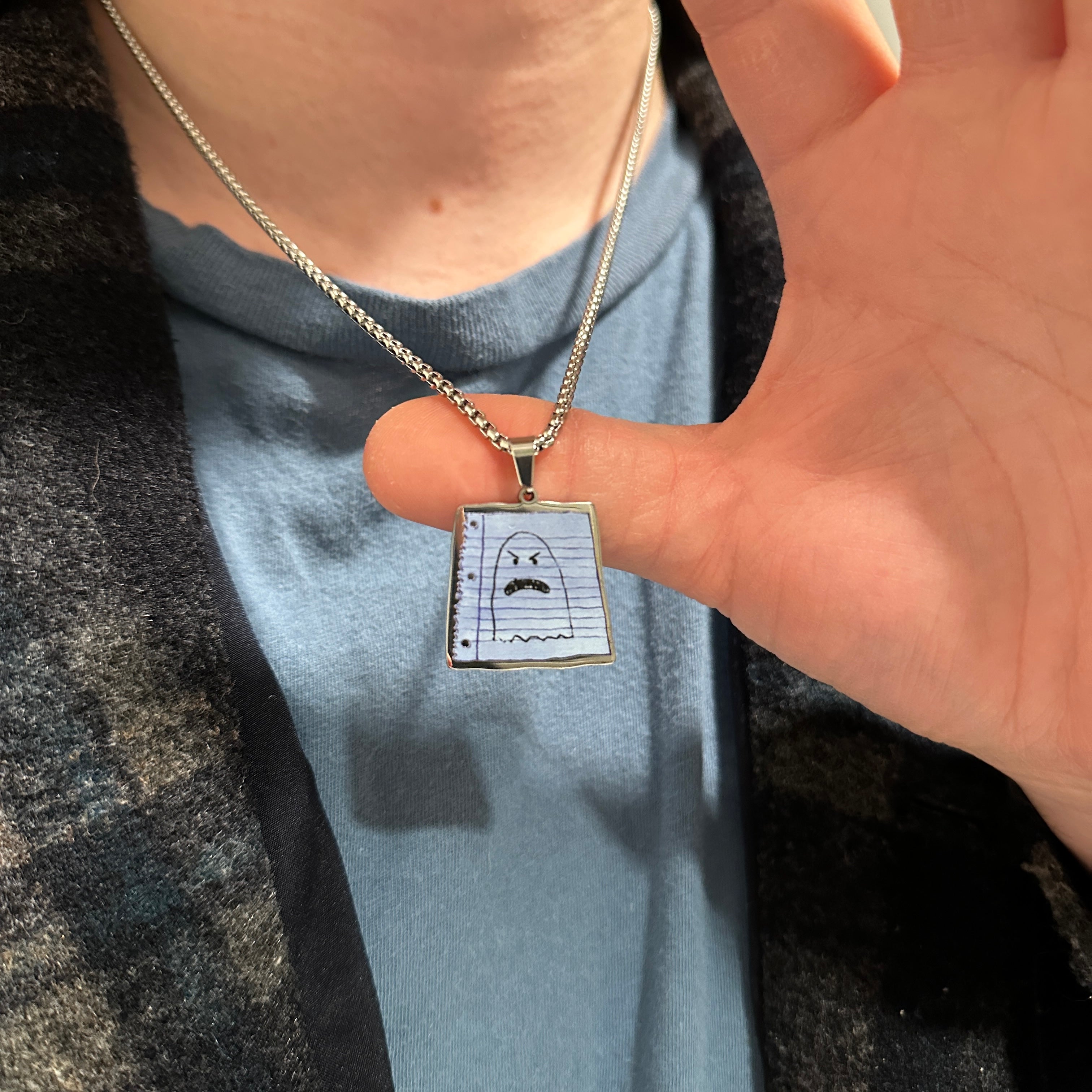 Shopping List Necklace👻