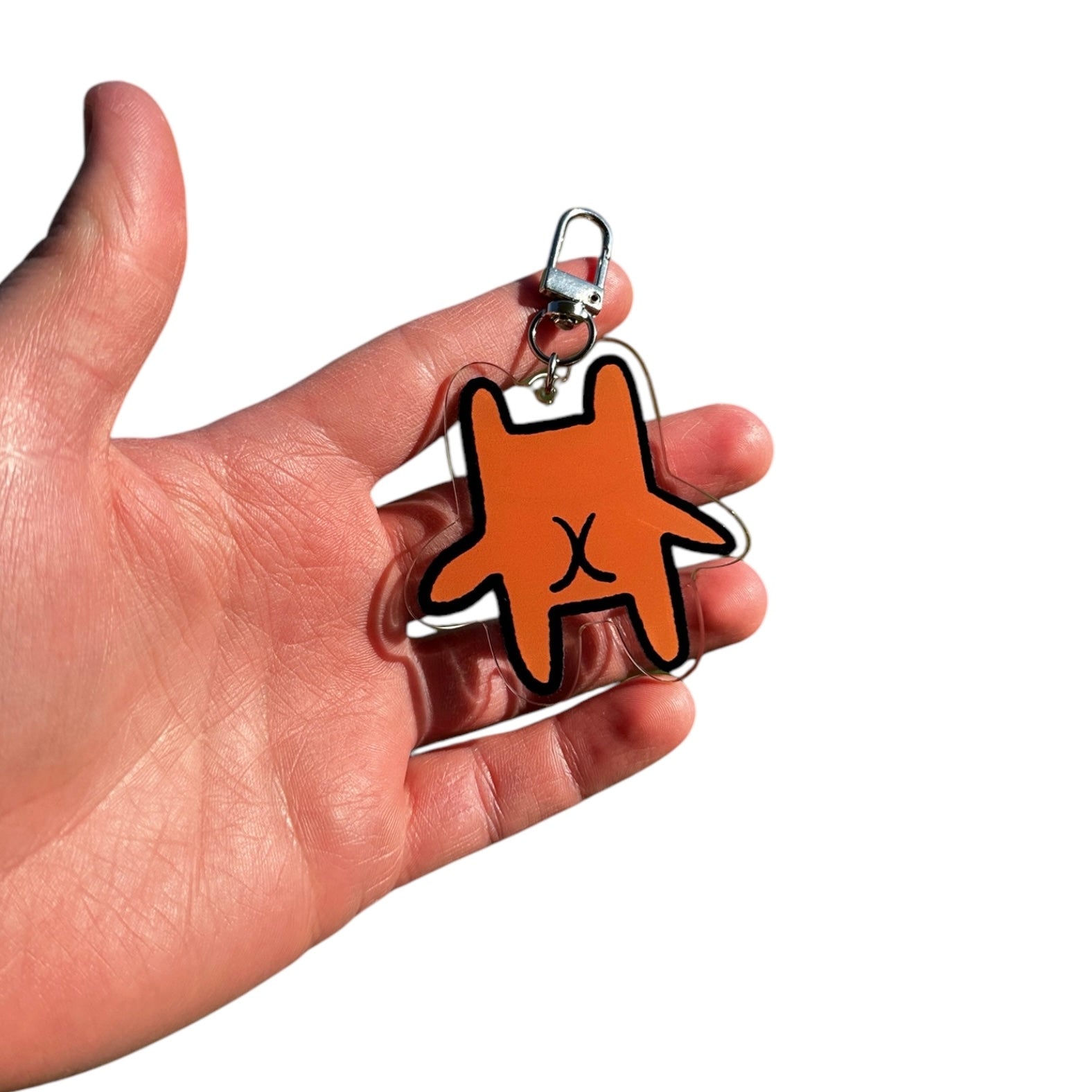 Double-Sided Bear Keychain