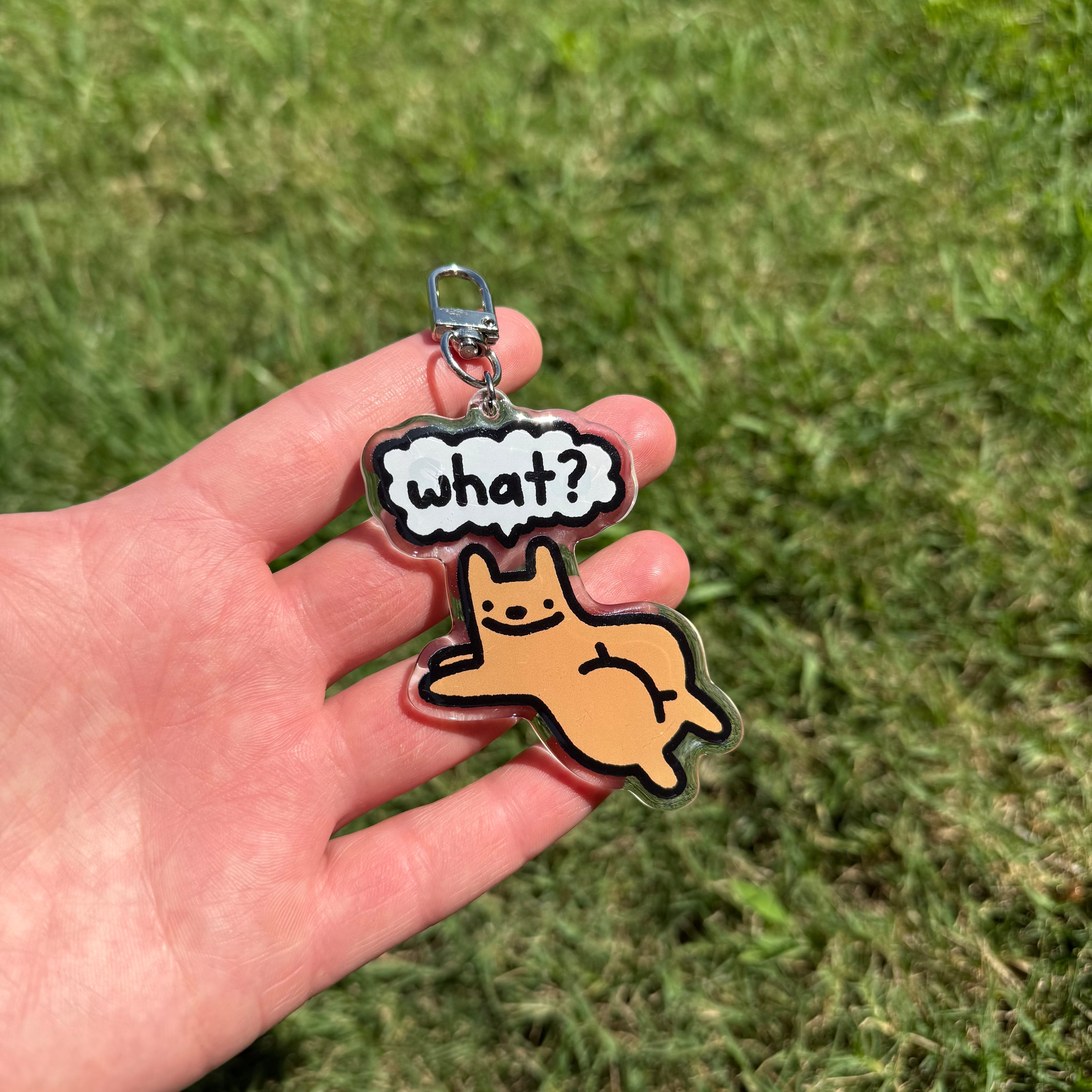 Reversible Bear Cakes Keychain