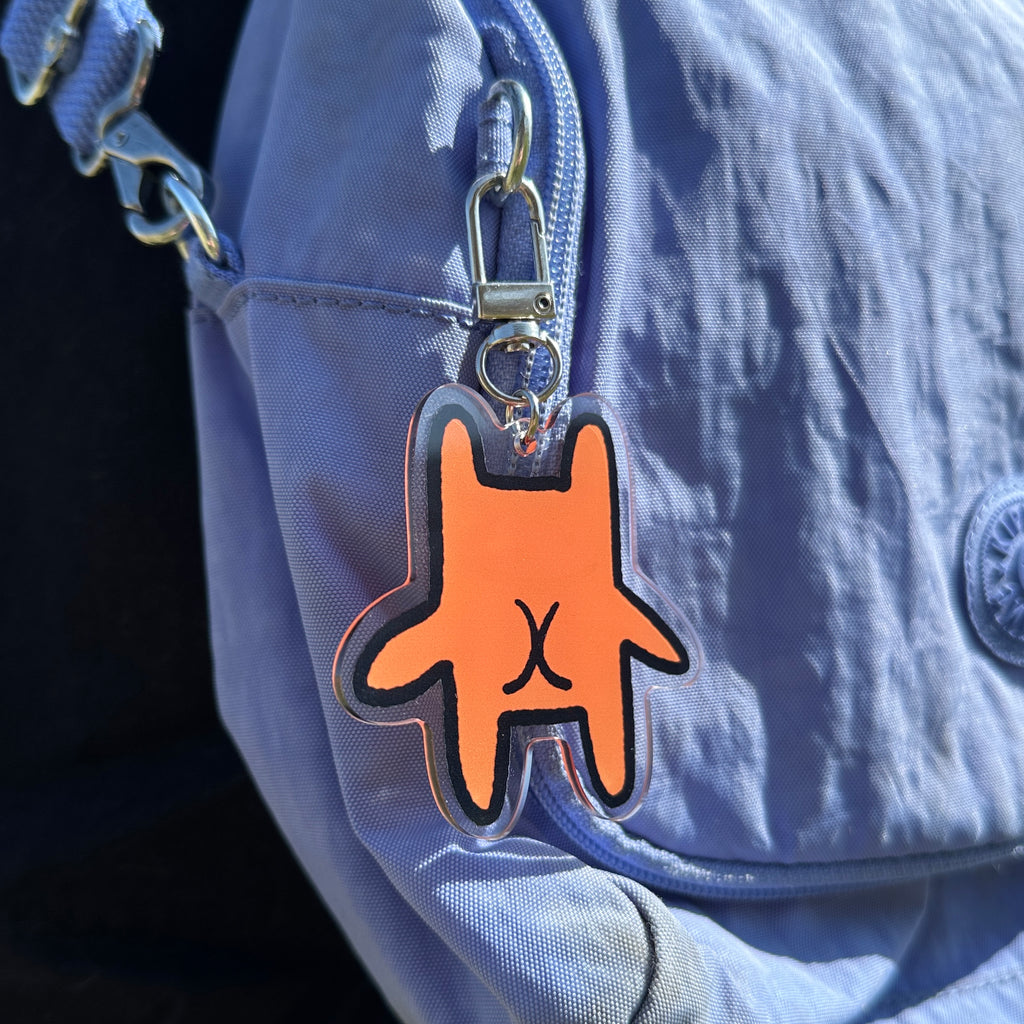 Double-Sided Bear Keychain