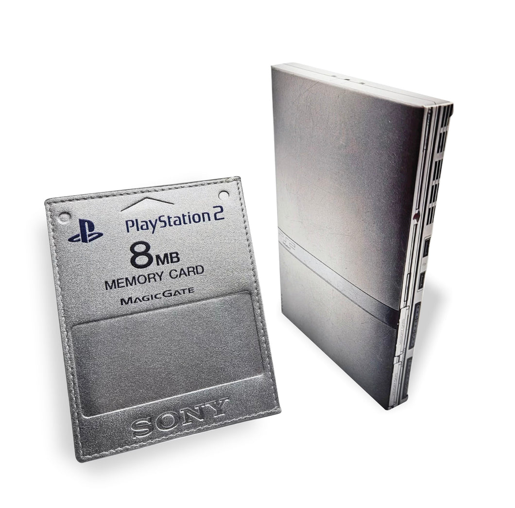 Silver Memory Card Wallet