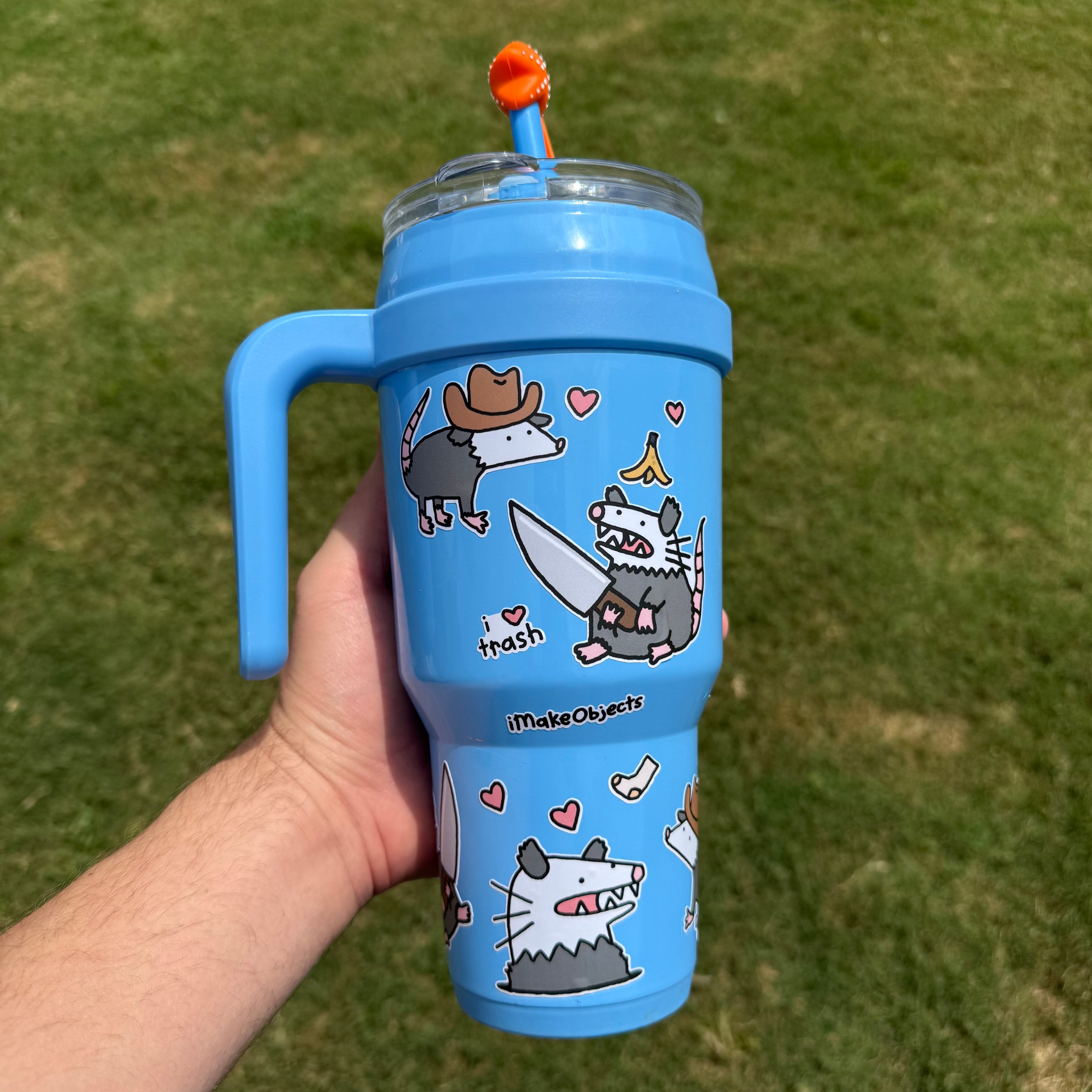 Possum Sticker Sheet💗🗑️