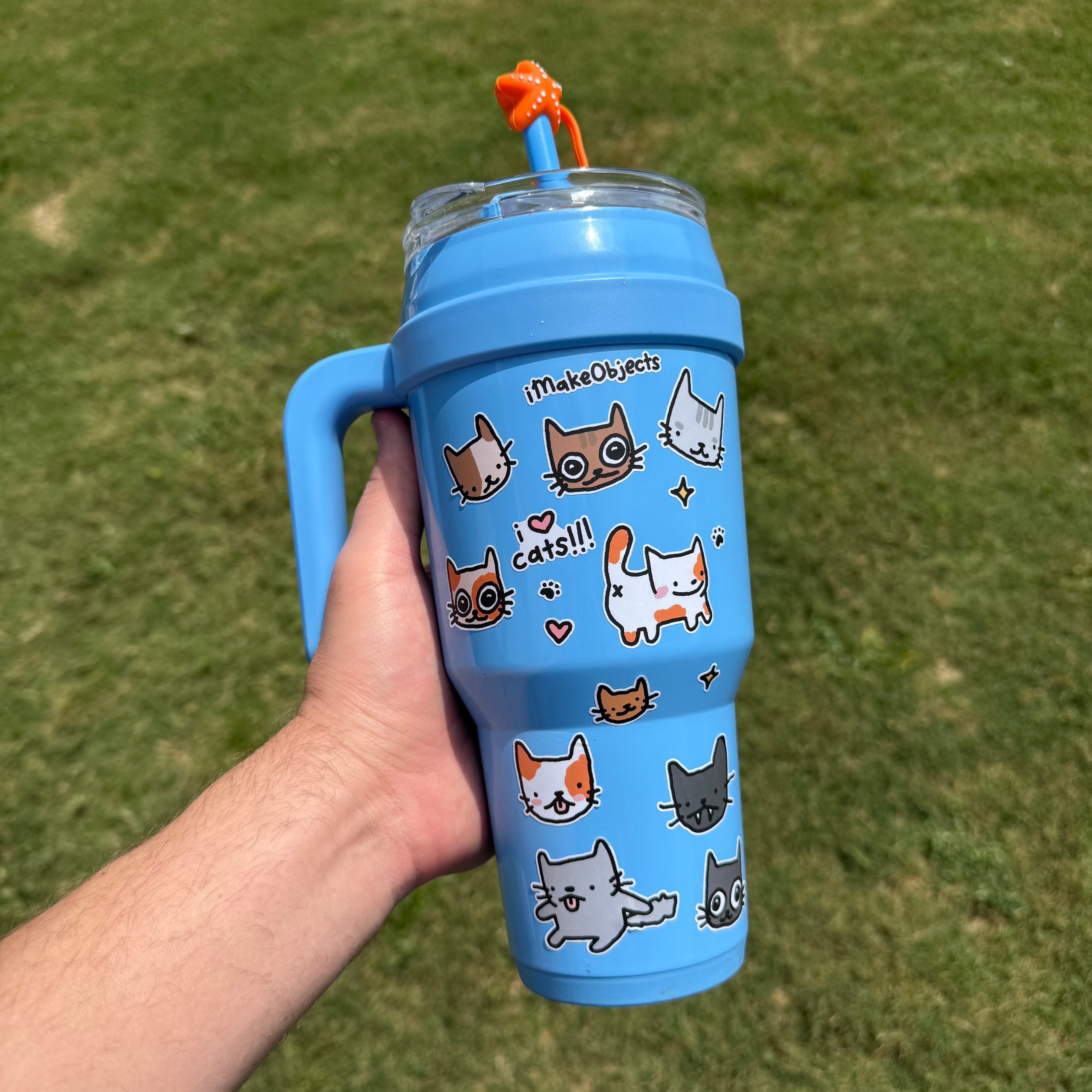 Silly Cat Sticker Sheet🐱