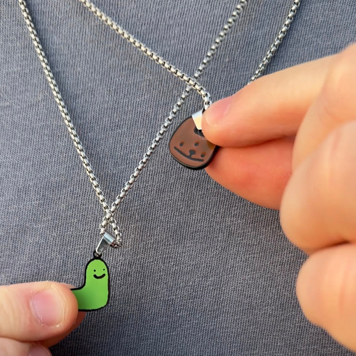 Reversible Necklace Pack🐻🐛