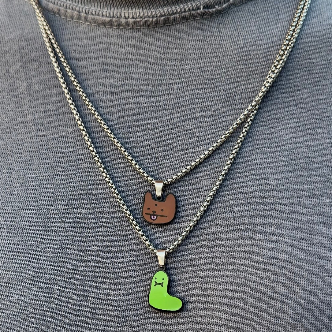 Reversible Necklace Pack🐻🐛