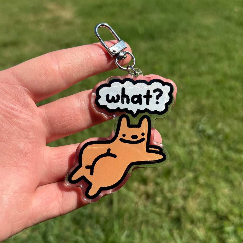 Reversible Bear Cakes Keychain