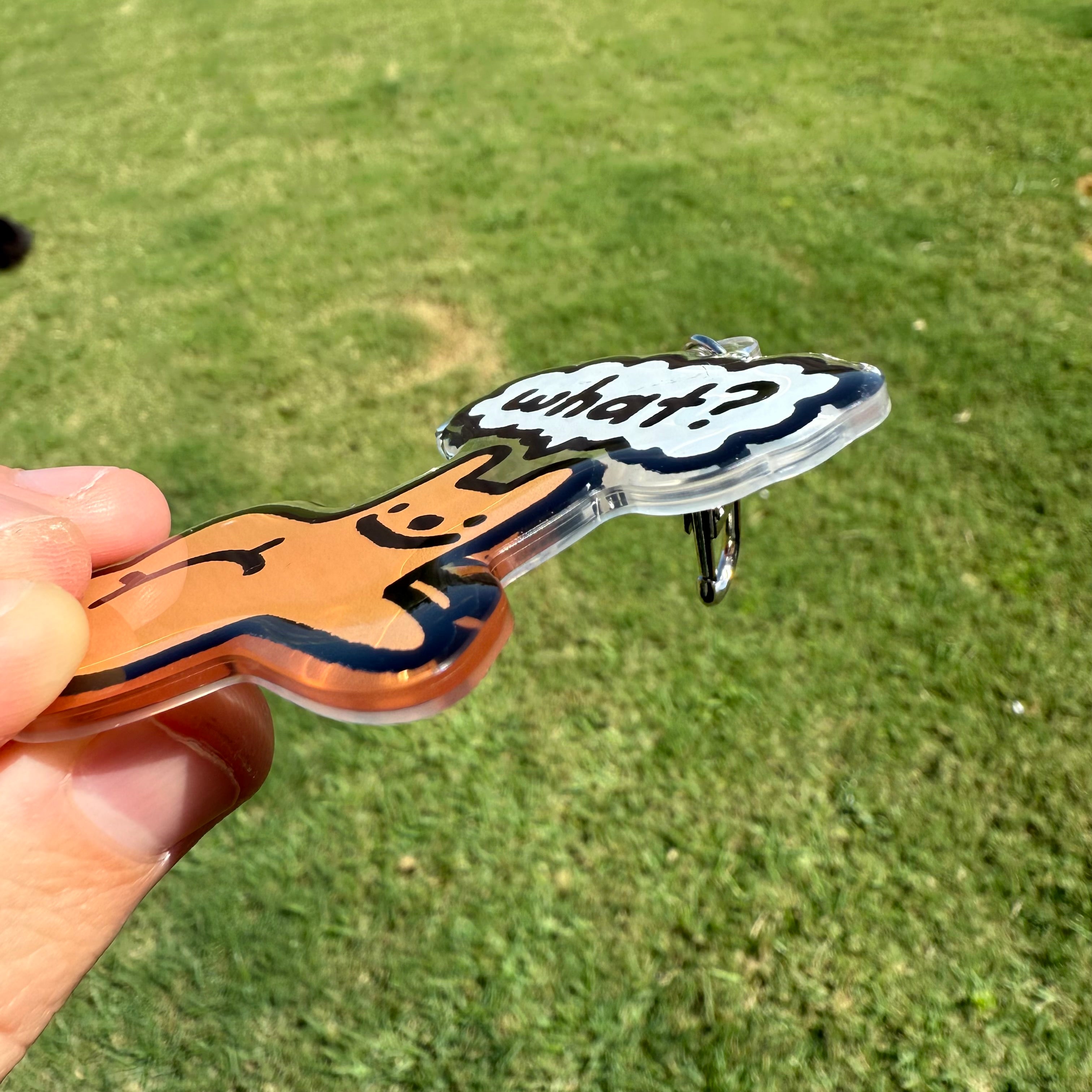 Reversible Bear Cakes Keychain