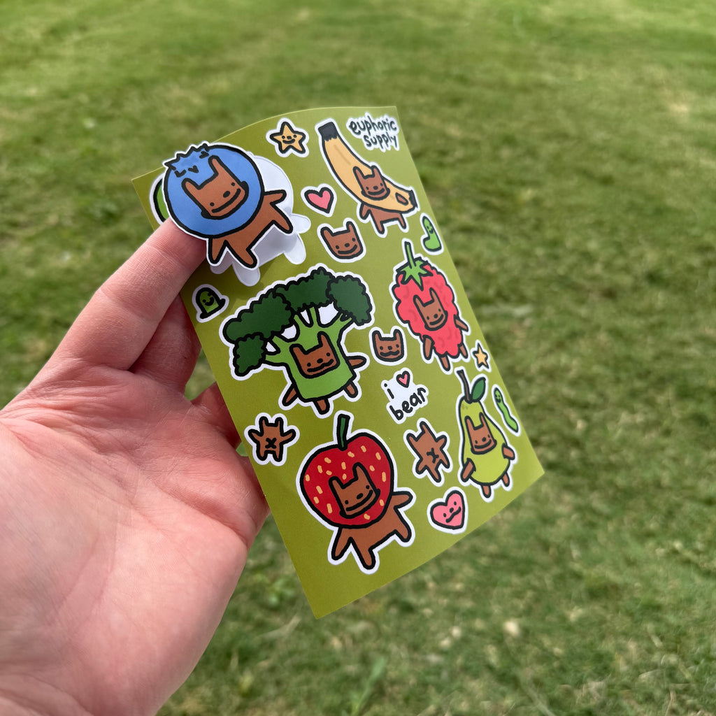 Bear Sticker Sheet🧸