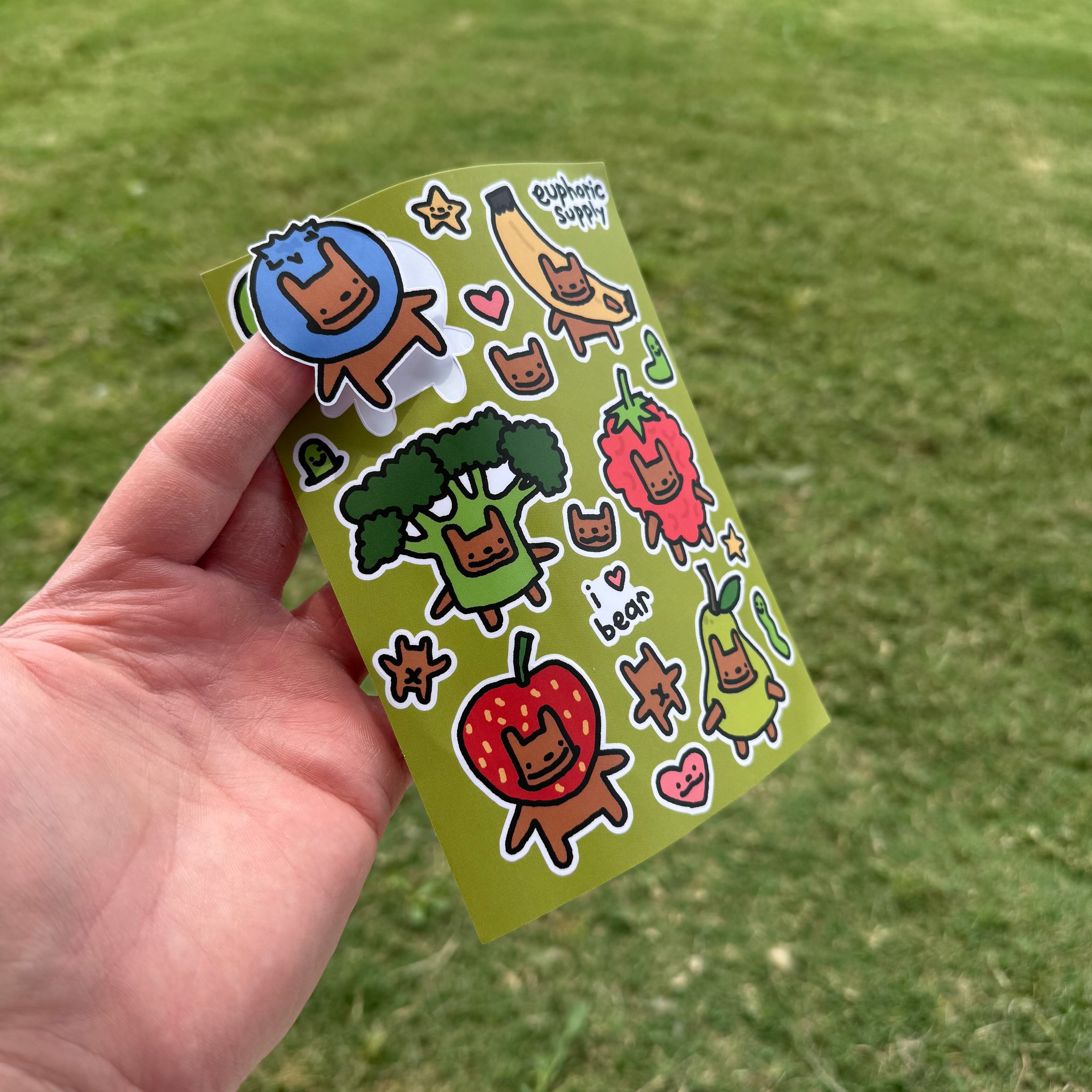 Bear Sticker Sheet🧸