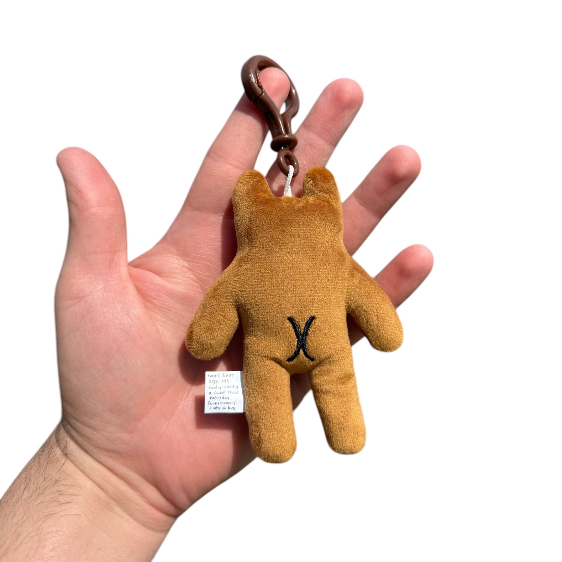 Bear Plushie Keychain🧸