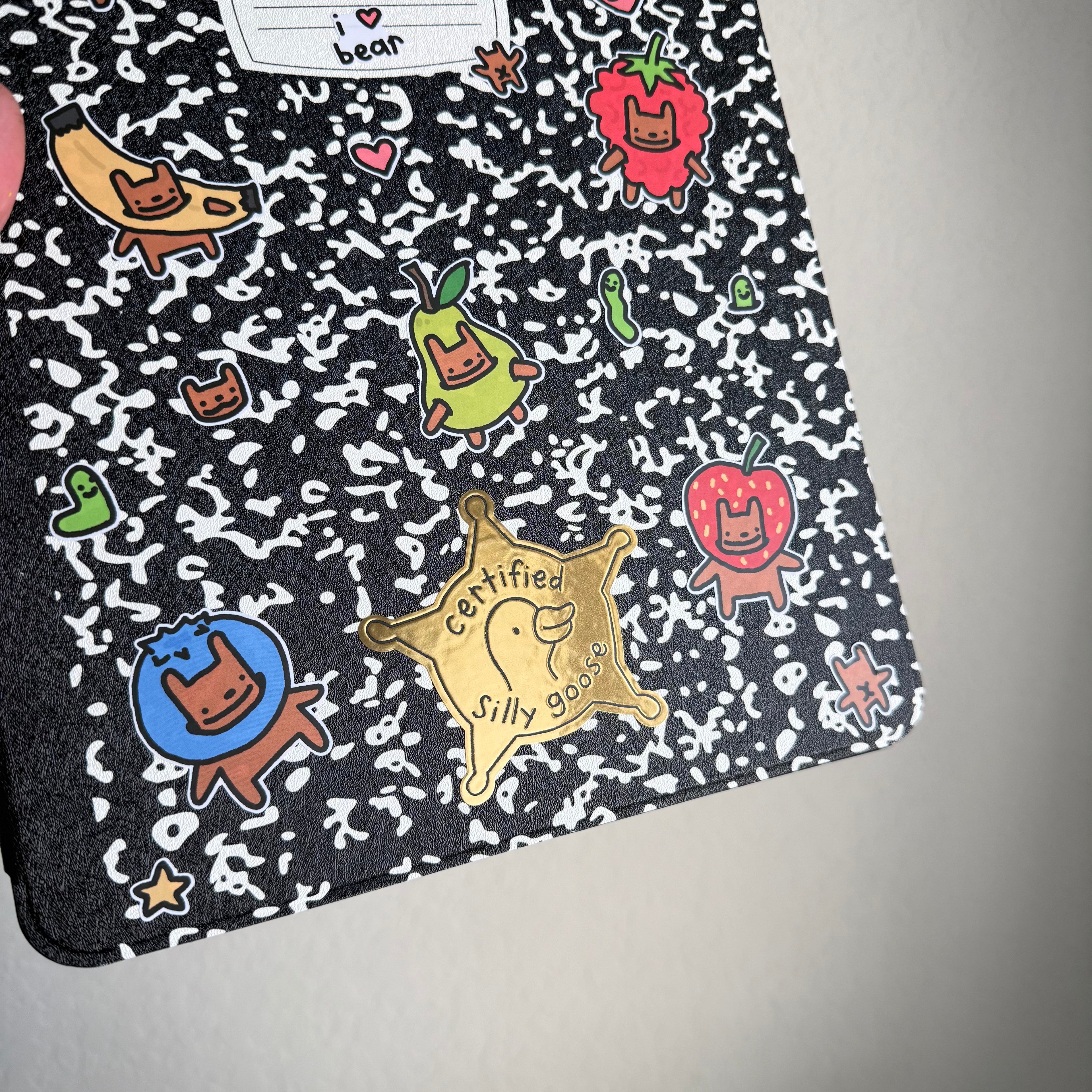 Silly Goose Gold Sticker!