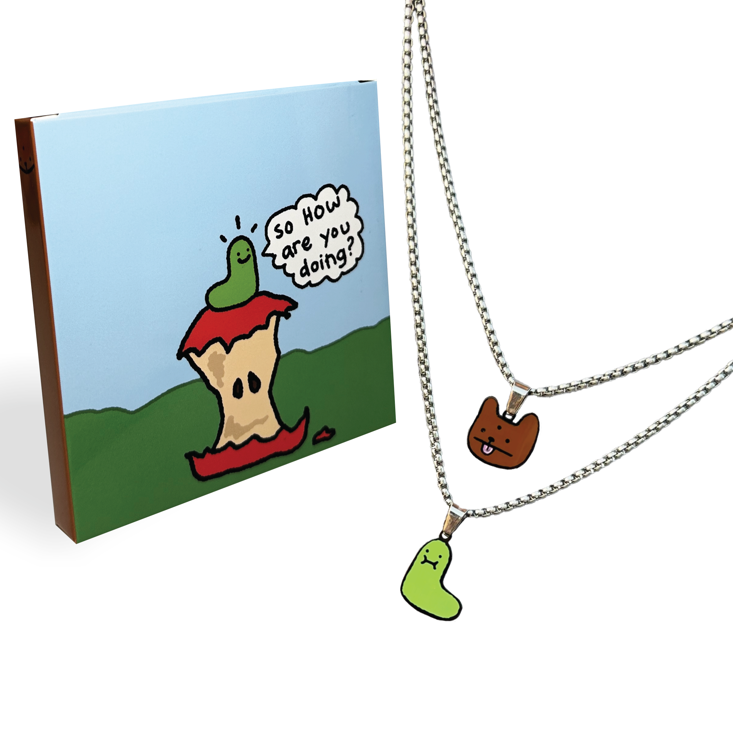 Reversible Necklace Pack🐻🐛