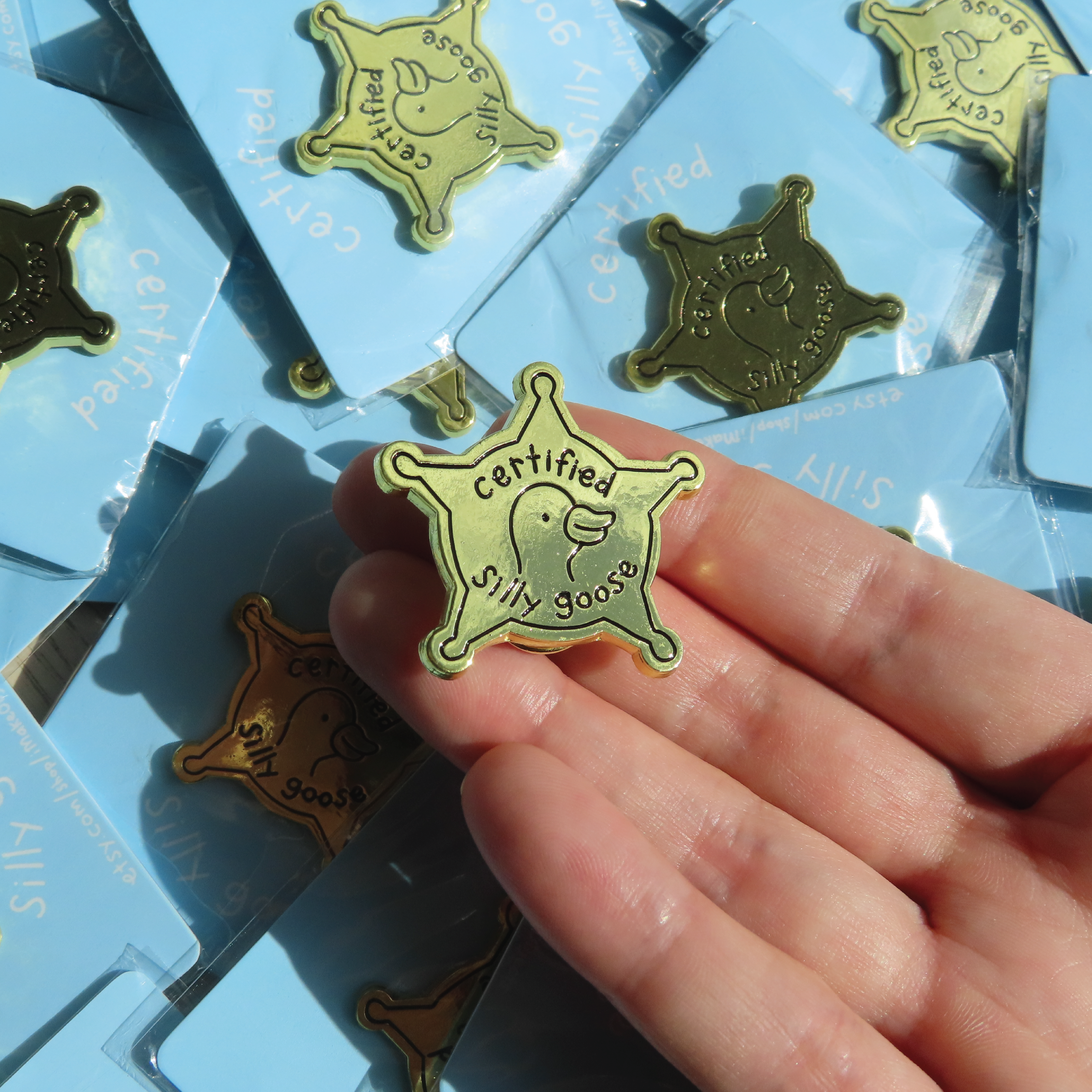 Certified Silly Goose Pin!🪿